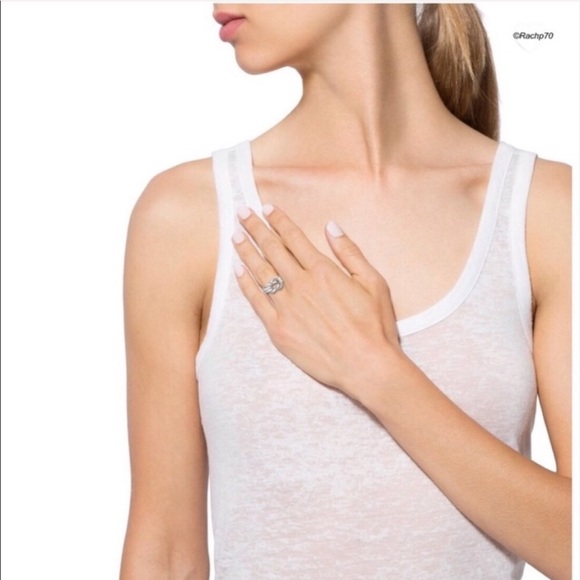 New Authentic GUCCI "Grande" Knot Sterling Ring - Picture 6 of 8